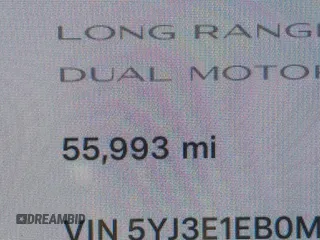 2021 Tesla Model 3 Long Range z VIN 5YJ3E1EB0MF936609, wystawiony jako IAAI lot #41599411 z przebiegiem 55 993 mil mil oraz . Historia ofert i sprzedaży dostępna na DreamBid. Obrazek 15.