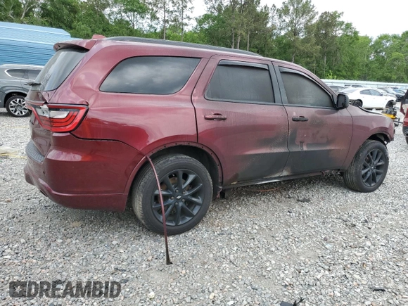 2018 Dodge Durango GT with VIN 1C4RDJDG6JC153961, listed as a Copart auction lot 54405545 with Not provided miles and Salvage title. Bid and sale history available at DreamBid. Image 3.