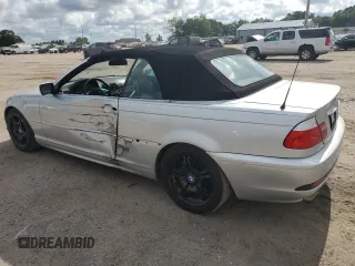 2004 BMW 3 Series 330Ci with VIN WBABW53434PJ95105, listed as a Copart auction lot 60724975 with 75,735 mi miles and Salvage title. Bid and sale history available at DreamBid. Image 2.