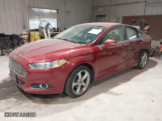 2015 Ford Fusion SE with VIN 3FA6P0H98FR283965, listed as a IAAI auction lot 41828009 with 122,217 mi miles. Bid and sale history available at carsss.com. Image 2.