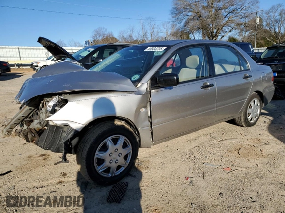 2006 Mitsubishi Lancer ES with VIN JA3AJ26E16U066220, listed as a Copart auction lot 45934735 with Not Provided miles and Salvage Title. Bid and sale history available at DreamBid. Image 1.