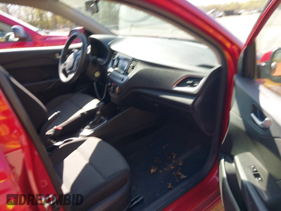 2019 Hyundai Accent SE with VIN 3KPC24A31KE077073, listed as a IAAI auction lot 42048683 with 107,428 mi miles. Bid and sale history available at carsss.com. Image 5.