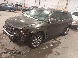 2016 Dodge Journey R/T with VIN 3C4PDCEGXGT212878, listed as a IAAI auction lot 41383369 with 227,652 mi miles and . Bid and sale history available at carsss.com. Image 2.
