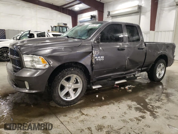 2017 Ram 1500 Express with VIN 1C6RR7FG1HS756504, listed as a Copart auction lot 46094735 with 121,508 mi miles and Non Repairable. Bid and sale history available at carsss.com. Image 1.