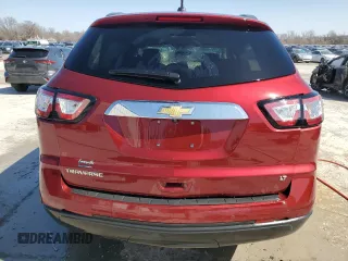 2017 Chevrolet Traverse LT with VIN 1GNKRGKD2HJ148753, listed as a Copart auction lot 48069075 with 129,821 mi miles and Salvage Title. Bid and sale history available at DreamBid. Image 6.