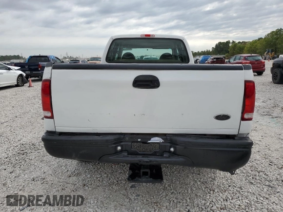 2001 Ford F-350 XL with VIN 3FTSW30F51MA57578, listed as a Copart auction lot 80559194 with 153,985 mi miles and Salvage Title. Bid and sale history available at DreamBid. Image 6.