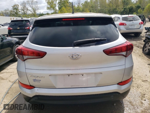 2018 Hyundai Tucson SE with VIN KM8J23A4XJU690931, listed as a Copart auction lot 72889784 with 45,423 mi miles and Non Repairable. Bid and sale history available at carsss.com. Image 6.