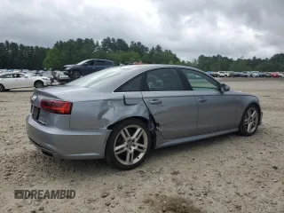 2016 Audi A6 Premium Plus with VIN WAUGFAFC7GN153926, listed as a Copart auction lot 60462505 with 117,697 mi miles and Salvage title. Bid and sale history available at DreamBid. Image 3.