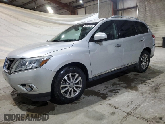 2015 Nissan Pathfinder Platinum with VIN 5N1AR2MMXFC627519, listed as a Copart auction lot 62162375 with 176,651 mi miles and Clean title. Bid and sale history available at DreamBid. Image 1.