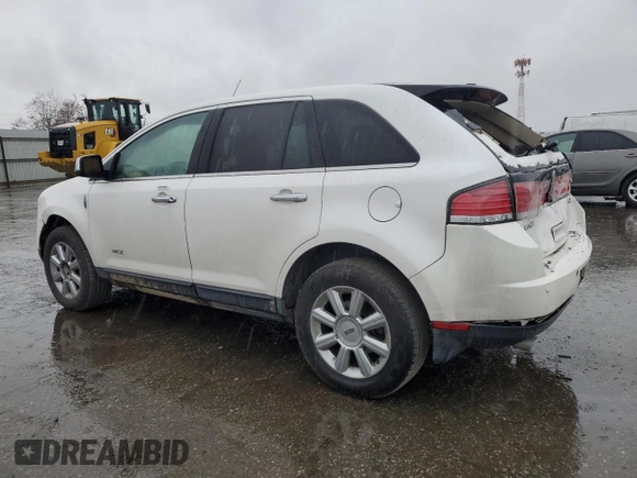 2009 Lincoln MKX with VIN 2LMDU68C99BJ09673, listed as a Copart auction lot 86646834 with 121,835 mi miles and Salvage Title. Bid and sale history available at DreamBid. Image 2.