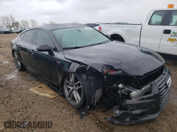 2016 Audi A7 3.0 Premium Plus with VIN WAUWGAFC3GN085424, listed as a Copart auction lot 50728183 with 62,725 mi miles. Bid and sale history available at carsss.com. Image 4.