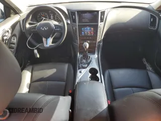 2021 Infiniti Q50 Pure with VIN JN1EV7APXMM701738, listed as a Copart auction lot 74363854 with 49,907 mi miles and Clean title. Bid and sale history available at DreamBid. Image 8.