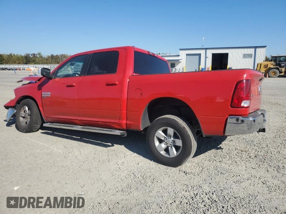 2021 Ram 1500 Classic SLT with VIN 1C6RR6LG6MS539488, listed as a Copart auction lot 76722184 with 65,095 mi miles and Salvage Title. Bid and sale history available at carsss.com. Image 2.