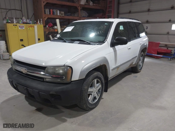 2004 Chevrolet TrailBlazer LS with VIN 1GNDT13S542348373, listed as a IAAI auction lot 41948483 with 226,375 mi miles. Bid and sale history available at carsss.com. Image 2.