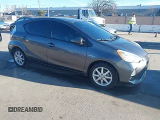 2012 Toyota Prius c One with VIN JTDKDTB34C1031059, listed as a IAAI auction lot 41624950 with 117,490 mi miles. Bid and sale history available at carsss.com. Image 1.