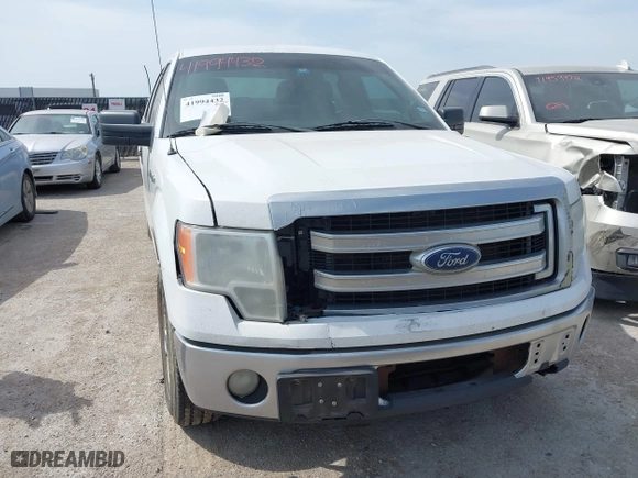 2013 Ford F-150 XL with VIN 1FTFW1CT0DFA75076, listed as a IAAI auction lot 41994432 with 490,261 mi miles. Bid and sale history available at carsss.com. Image 6.