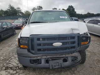 2006 Ford Super Duty F-250 XL with VIN 1FTSW21P36ED80574, listed as a Copart auction lot 72011684 with 254,440 mi miles and Salvage Title. Bid and sale history available at carsss.com. Image 5.
