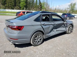 2019 Volkswagen Jetta GLI S z VIN 3VW6T7BUXKM153184, wystawiony jako Copart lot #55966045 z przebiegiem 44 632 mil mil oraz Szkody całkowita. Historia ofert i sprzedaży dostępna na DreamBid. Obrazek 3.