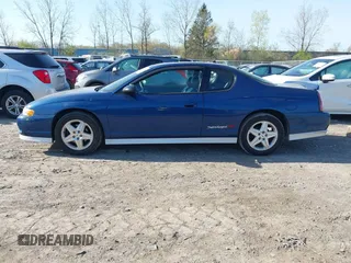 2004 Chevrolet Monte Carlo SS Supercharged with VIN 2G1WZ121349210771, listed as a IAAI auction lot 42112705 with 110,593 mi miles. Bid and sale history available at carsss.com. Image 14.