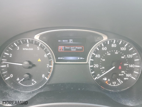 2017 Nissan Pathfinder S with VIN 5N1DR2MM0HC650405, listed as a Copart auction lot 50840205 with 89,240 mi miles and Salvage Title. Bid and sale history available at carsss.com. Image 9.