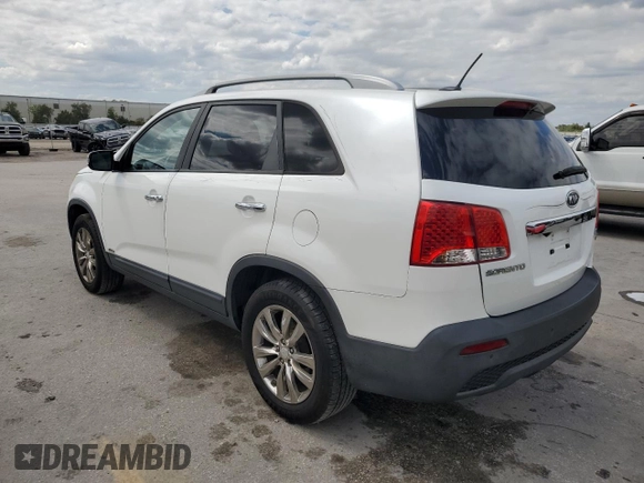 2011 Kia Sorento EX with VIN 5XYKUDA29BG036660, listed as a Copart auction lot 52547975 with 210,477 mi miles and Salvage Title. Bid and sale history available at carsss.com. Image 2.
