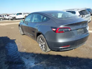 2023 Tesla Model 3 with VIN 5YJ3E1EA9PF548502, listed as a IAAI auction lot 41160649 with 28,759 mi miles and . Bid and sale history available at carsss.com. Image 3.