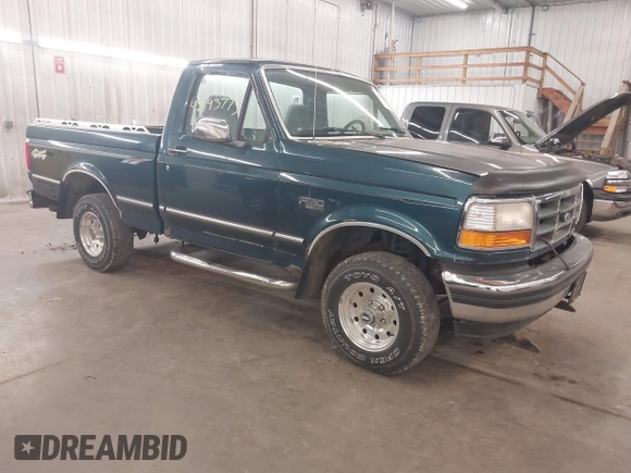 1994 Ford F-150 with VIN 1FTEF14N3RLB18233, listed as a IAAI auction lot 42193773 with 211,804 mi miles and . Bid and sale history available at DreamBid. Image 1.