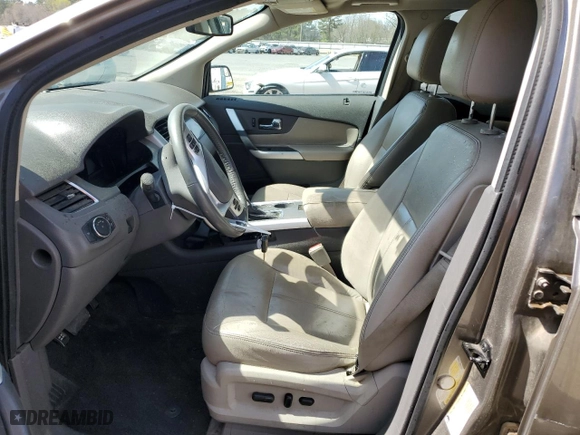 2012 Ford Edge SEL with VIN 2FMDK3J93CBA56460, listed as a Copart auction lot 48844195 with 207,814 mi miles and Salvage Title. Bid and sale history available at carsss.com. Image 7.