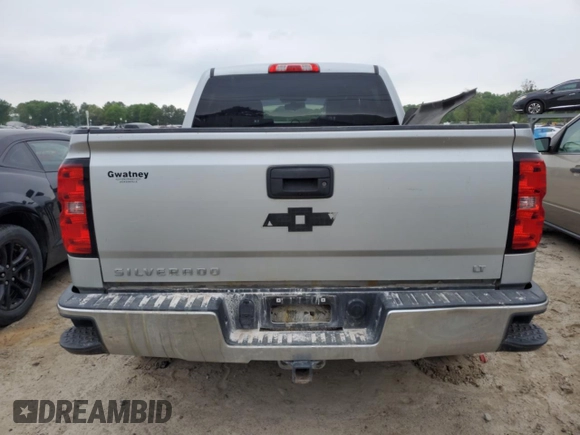 2017 Chevrolet Silverado 1500 LT with VIN 3GCPCRECXHG134051, listed as a Copart auction lot 51640034 with 120,853 mi miles and Salvage Title. Bid and sale history available at DreamBid. Image 6.