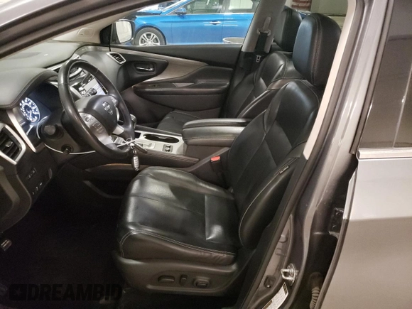 2018 Nissan Murano Platinum with VIN 5N1AZ2MH7JN163055, listed as a Copart auction lot 52533705 with 78,816 mi miles and Salvage Title. Bid and sale history available at carsss.com. Image 7.