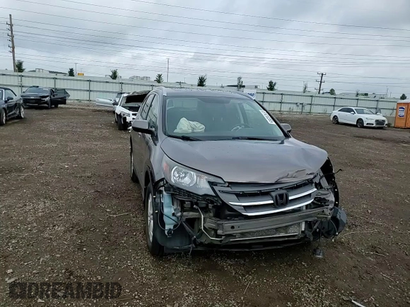 2012 Honda CR-V EX-L with VIN 5J6RM4H73CL048416, listed as a Copart auction lot 61410265 with 107,160 mi miles and Salvage title. Bid and sale history available at DreamBid. Image 13.