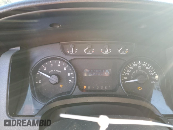 2012 Ford F-150 XL with VIN 1FTMF1CF6CFB58835, listed as a Copart auction lot 80748034 with 134,130 mi miles and Salvage Title. Bid and sale history available at carsss.com. Image 9.