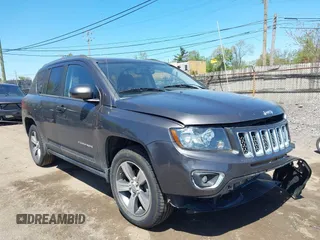 2017 Jeep Compass High Altitude with VIN 1C4NJDEB7HD128745, listed as a IAAI auction lot 42225705 with 99,680 mi miles and . Bid and sale history available at DreamBid. Image 1.