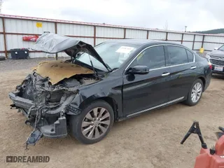 2015 Honda Accord Sedan EX-L with VIN 1HGCR3F88FA016596, listed as a IAAI auction lot 41987536 with 112,228 mi miles. Bid and sale history available at carsss.com. Image 2.