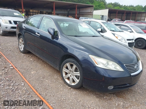 2007 Lexus ES 350 with VIN JTHBJ46G772115712, listed as a IAAI auction lot 42122321 with 115,006 mi miles. Bid and sale history available at carsss.com. Image 1.