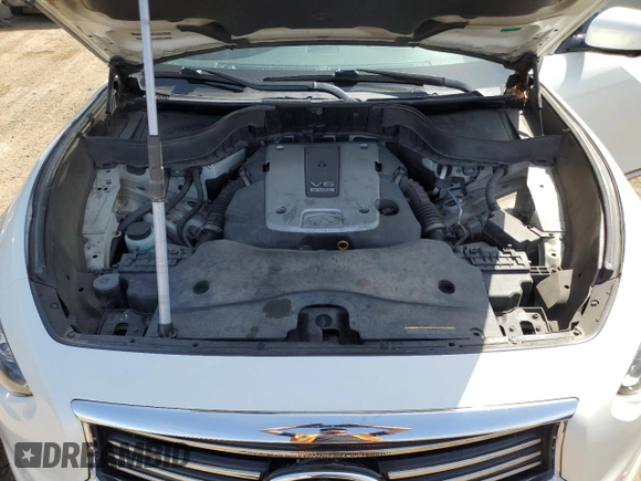 2013 Infiniti FX with VIN JN8CS1MW5DM173270, listed as a Copart auction lot 52174825 with 143,081 mi miles and Salvage Title. Bid and sale history available at carsss.com. Image 12.