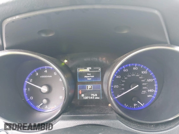 2015 Subaru Outback Premium с VIN 4S4BSACC1F3302253, выставлен на аукционе IAAI как лот 42505383 с пробегом 137 141 миль миль и . История ставок и продаж доступна на DreamBid. Изображение 7.
