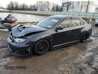 2012 Subaru Impreza Sedan WRX WRX with VIN JF1GV7E6XCG011210, listed as a Copart auction lot 81972274 with 136,255 mi miles and Salvage Title. Bid and sale history available at carsss.com. Image 1.