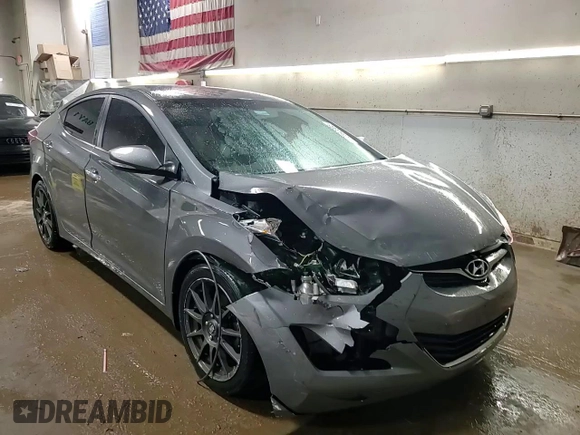 2014 Hyundai Elantra SE with VIN 5NPDH4AE4EH499262, listed as a Copart auction lot 52162805 with 116,944 mi miles and Salvage Title. Bid and sale history available at DreamBid. Image 13.
