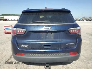 2020 Jeep Compass Sport с VIN 3C4NJCAB8LT169629, выставлен на аукционе Copart как лот 57229625 с пробегом 115 461 миль миль и Списание • Salvage title. История ставок и продаж доступна на DreamBid. Изображение 6.