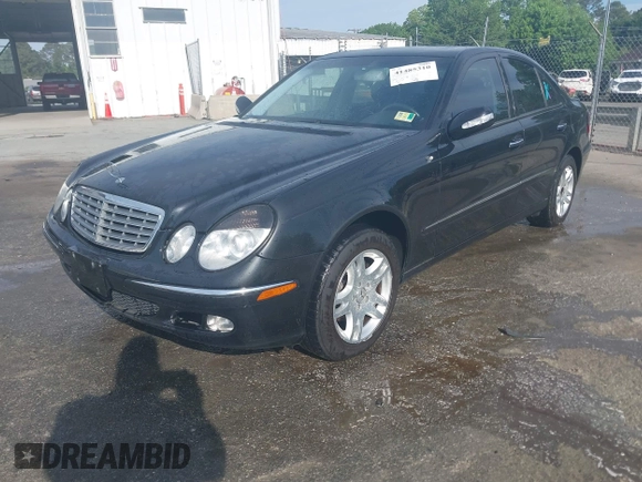 2003 Mercedes-Benz E-Class 3.2L with VIN WDBUF65J93X110625, listed as a IAAI auction lot 41485310 with 164,165 mi miles. Bid and sale history available at carsss.com. Image 17.