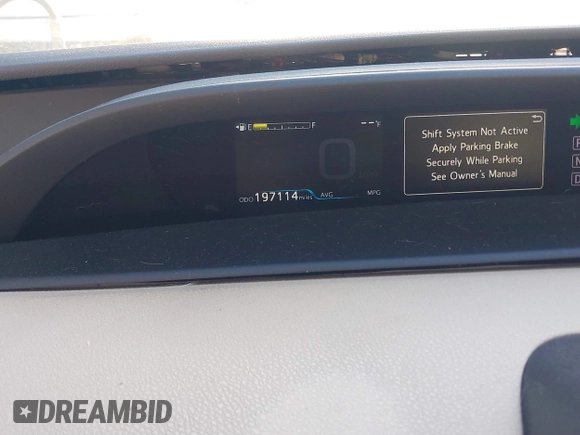 2016 Toyota Prius Four with VIN JTDKARFU4G3525589, listed as a IAAI auction lot 41612929 with 197,114 mi miles. Bid and sale history available at carsss.com. Image 7.
