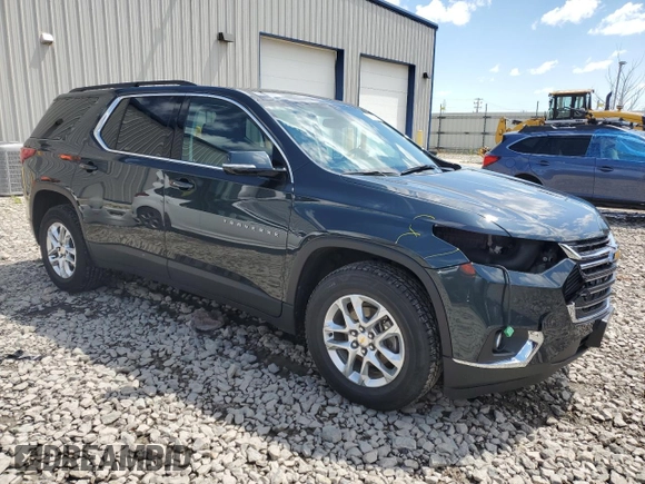 2019 Chevrolet Traverse LT Cloth with VIN 1GNERGKW6KJ103465, listed as a Copart auction lot 66083014 with 66,021 mi miles and Non Repairable. Bid and sale history available at carsss.com. Image 4.