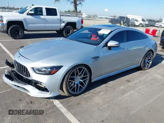2020 Mercedes-Benz AMG GT 53 z VIN W1K7X6BB4LA032529, wystawiony jako IAAI lot #41401987 z przebiegiem 59 675 mil mil oraz . Historia ofert i sprzedaży dostępna na DreamBid. Obrazek 18.