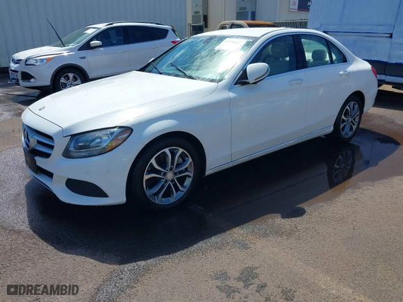 2017 Mercedes-Benz C-Class C 300 with VIN 55SWF4JB7HU181691, listed as a IAAI auction lot 41548607 with 72,613 mi miles. Bid and sale history available at carsss.com. Image 17.