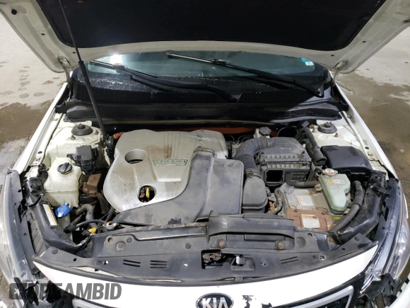 2012 Kia Optima Hybrid with VIN KNAGM4AD5C5023337, listed as a Copart auction lot 48519775 with 195,614 mi miles and Clean Title. Bid and sale history available at DreamBid. Image 11.