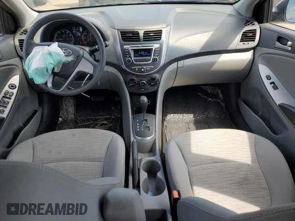 2017 Hyundai Accent SE with VIN KMHCT4AE6HU217204, listed as a Copart auction lot 62263483 with 76,428 mi miles. Bid and sale history available at carsss.com. Image 8.