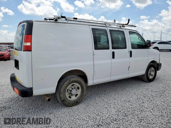 2015 Chevrolet Express Cargo with VIN 1GCWGFCF5F1248790, listed as a Copart auction lot 61902515 with 128,794 mi miles and Clean title. Bid and sale history available at DreamBid. Image 3.