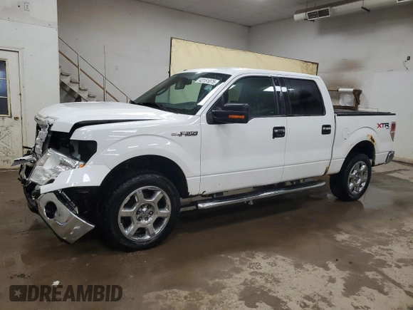 2013 Ford F-150 XL with VIN 1FTFW1EF6DFC07345, listed as a Copart auction lot 43151075 with 330,344 mi miles and Clean Title. Bid and sale history available at carsss.com. Image 1.