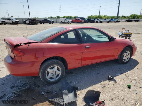 2004 Chevrolet Cavalier with VIN 1G1JC12F247195169, listed as a Copart auction lot 52521815 with 124,438 mi miles and Salvage Title. Bid and sale history available at carsss.com. Image 3.